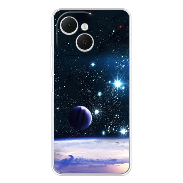 Чехол с принтом «Космический вид» для TECNO Spark 40C