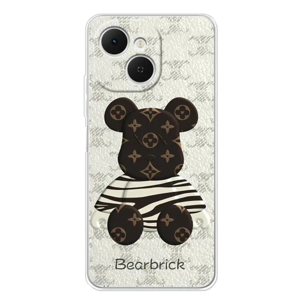 Чехол с принтом «Медведь LV» для TECNO Spark 40C