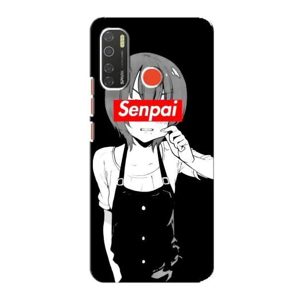 Чехол с принтом «Senpai» для TECNO Spark 5 Pro Чехол с принтом «Senpai» для TECNO Spark 5 Pro