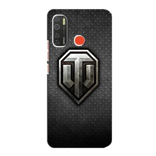 Чехол с принтом «Лого Tanks» для TECNO Spark 5 Pro Чехол с принтом «Лого Tanks» для TECNO Spark 5 Pro