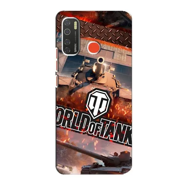 Чехол с принтом «World of Tanks» для TECNO Spark 5 Pro Чехол с принтом «World of Tanks» для TECNO Spark 5 Pro