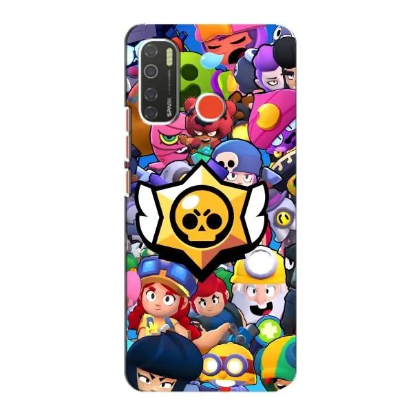 Чехол с принтом «Лого Brawl Stars» для TECNO Spark 5 Pro Чехол с принтом «Лого Brawl Stars» для TECNO Spark 5 Pro