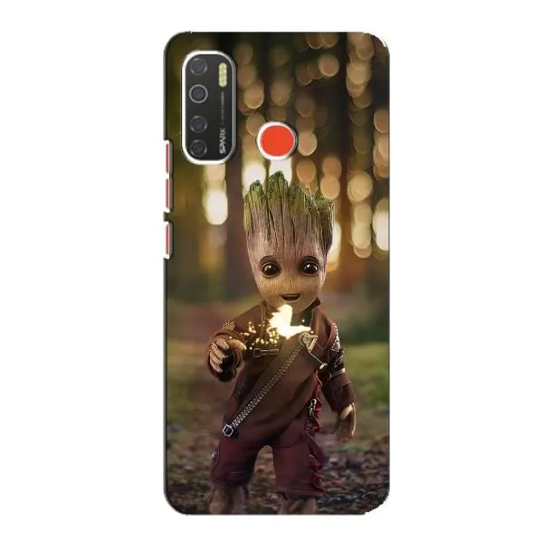 Чехол с принтом «I am Groot» для TECNO Spark 5 Pro