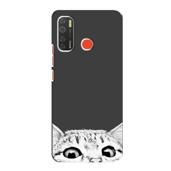 Чехол с принтом «Выглядывает кот» для TECNO Spark 5 Pro Чехол с принтом «Выглядывает кот» для TECNO Spark 5 Pro