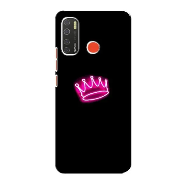 Чехол с принтом «Яркая корона» для TECNO Spark 5 Pro