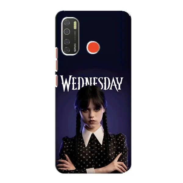 Чехол с принтом «Wednesday» для TECNO Spark 5 Pro