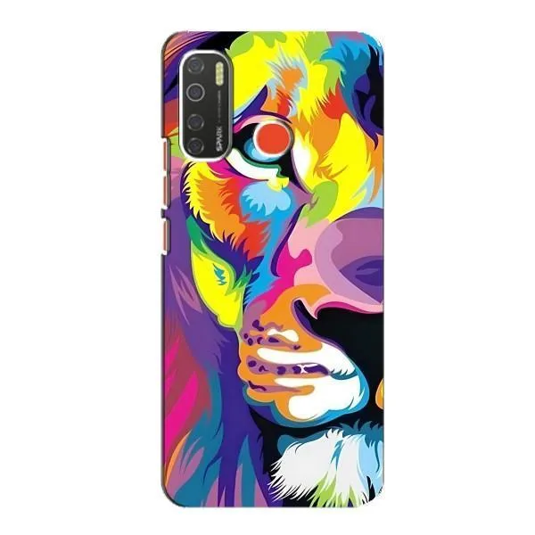 Чохол з принтом «Яскравий Лев» для TECNO Spark 5 Pro Чохол з принтом «Яскравий Лев» для TECNO Spark 5 Pro