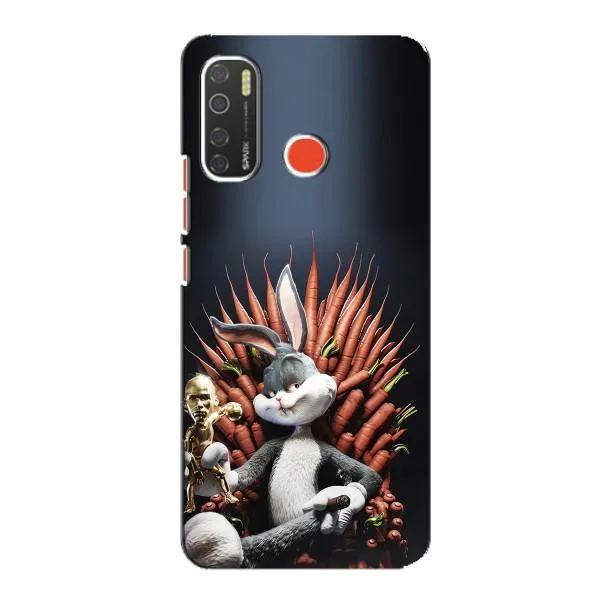Чехол с принтом «Король Кролик» для TECNO Spark 5 Pro