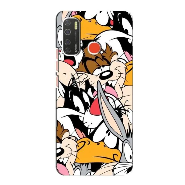 Чехол с принтом «Looney Tunes» для TECNO Spark 5 Pro