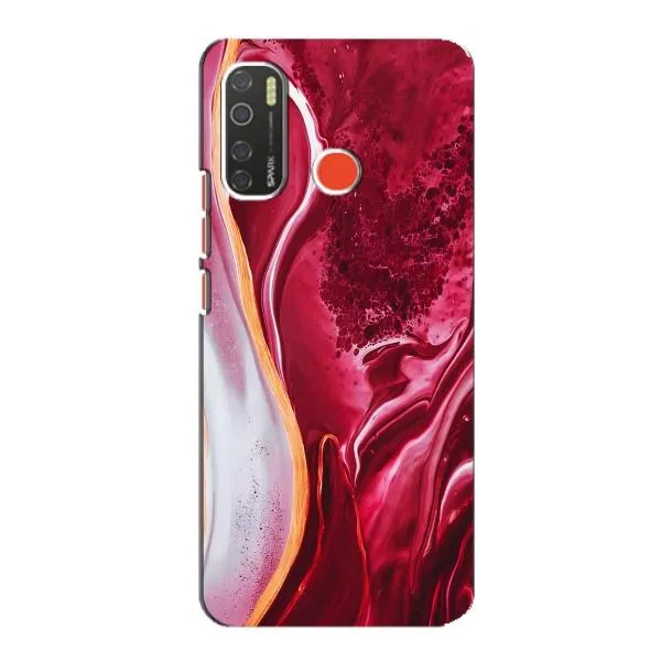Чехол с принтом «Мрамор красный» для TECNO Spark 5 Чехол с принтом «Мрамор красный» для TECNO Spark 5