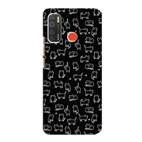 Чохол з принтом «Маленькі котики» для TECNO Spark 5 Чохол з принтом «Маленькі котики» для TECNO Spark 5