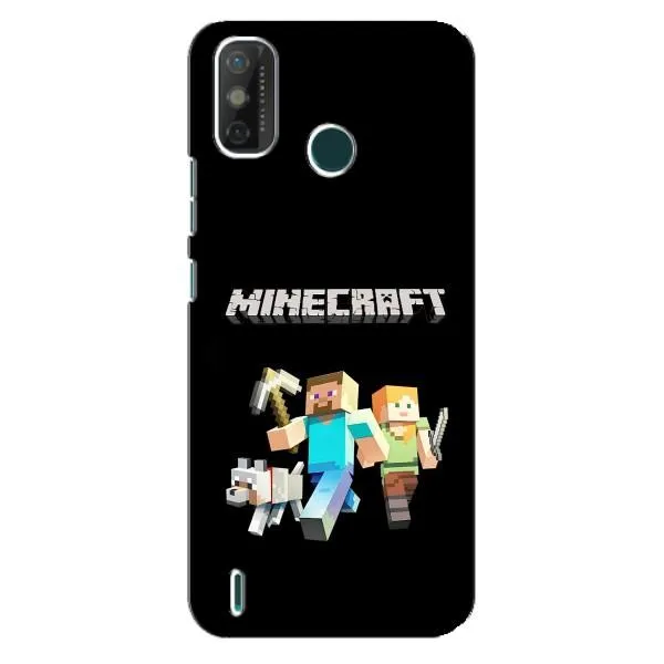 Чехол с принтом «герои Minecraft» для TECNO Spark 6 GO (KE5) Чехол с принтом «герои Minecraft» для TECNO Spark 6 GO (KE5)