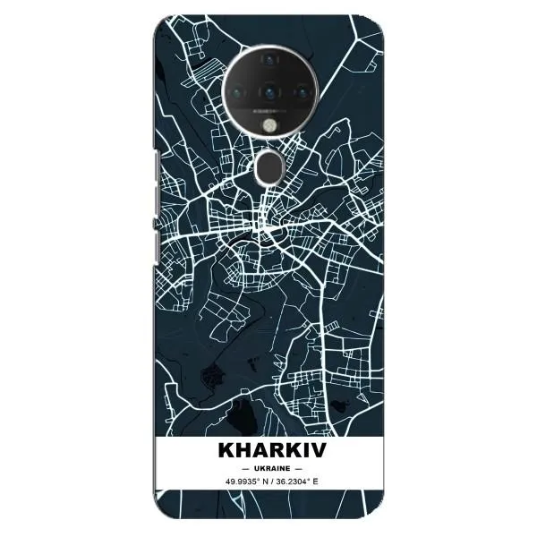 Чехол с принтом «Харьков» для TECNO Spark 6