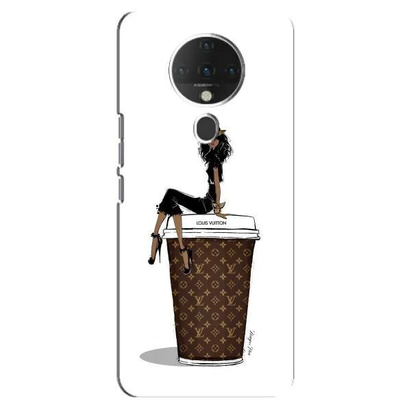 Чехол с принтом «кофе LOUIS VUITTON» для TECNO Spark 6