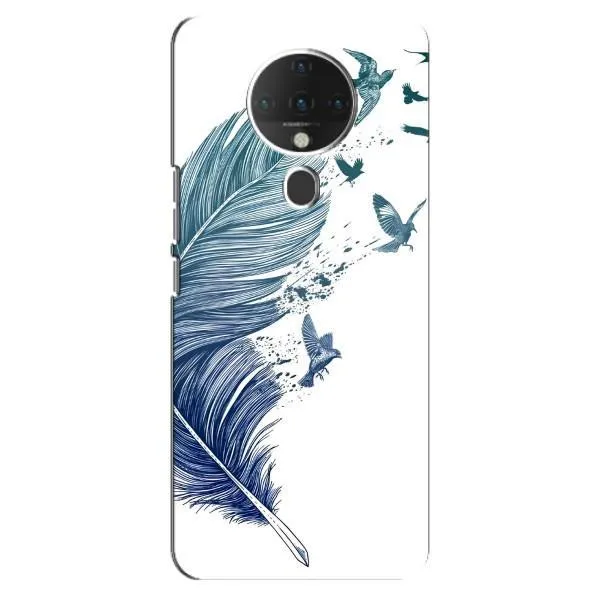 Чехол с принтом «Перышко» для TECNO Spark 6
