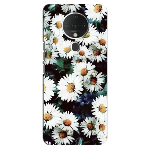 Чехол с принтом «Ромашки» для TECNO Spark 6