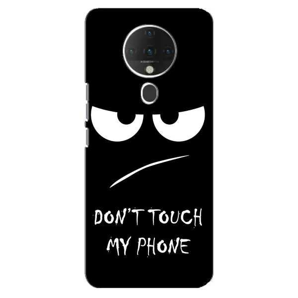 Чехол с принтом «Dont Touch» для TECNO Spark 6