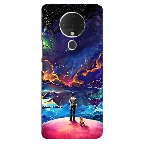 Чехол с принтом «Галактический вид» для TECNO Spark 6