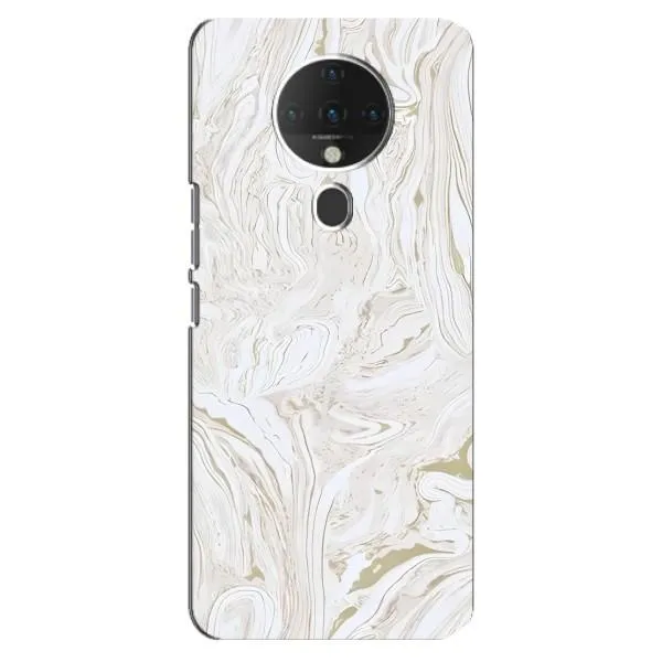 Чехол с принтом «Белый мрамор» для TECNO Spark 6