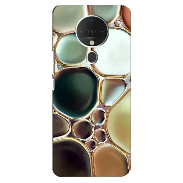 Чехол с принтом «Радужный Мрамор» для TECNO Spark 6
