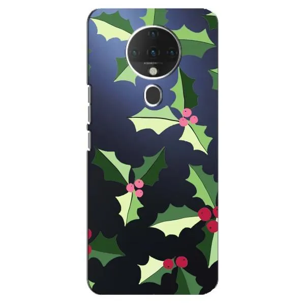 Чехол с принтом «Рождественский фон» для TECNO Spark 6