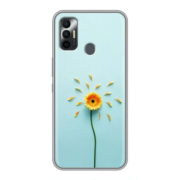 Чохол з принтом «Жовта квітка» для TECNO Spark 7 (KF6n) Чохол з принтом «Жовта квітка» для TECNO Spark 7 (KF6n)