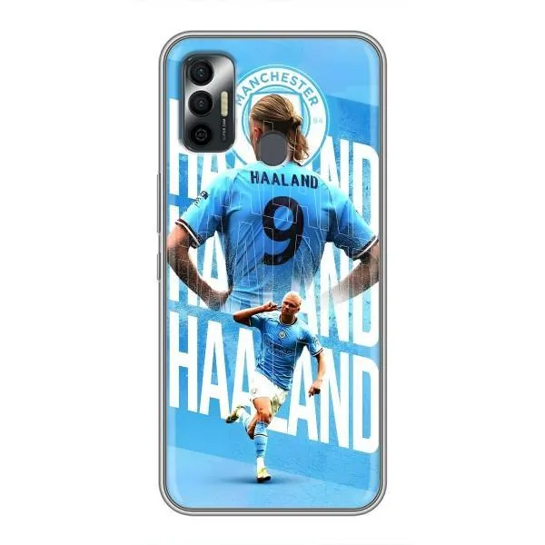 Чехол с принтом «Erling Haaland» для TECNO Spark 7 (KF6n)