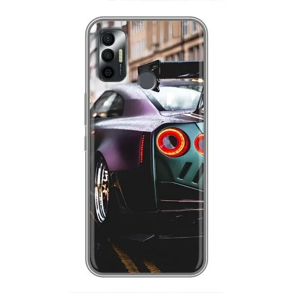 Чохол з принтом «Тачка» для TECNO Spark 7 (KF6n)
