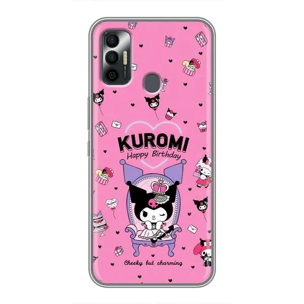 Чехол с принтом «KUROMI» для TECNO Spark 7 (KF6n)
