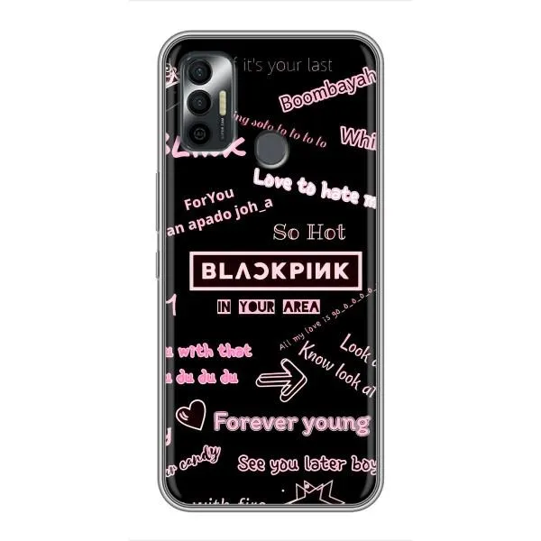 Чохол з принтом «BLACKPINK» для TECNO Spark 7 (KF6n)