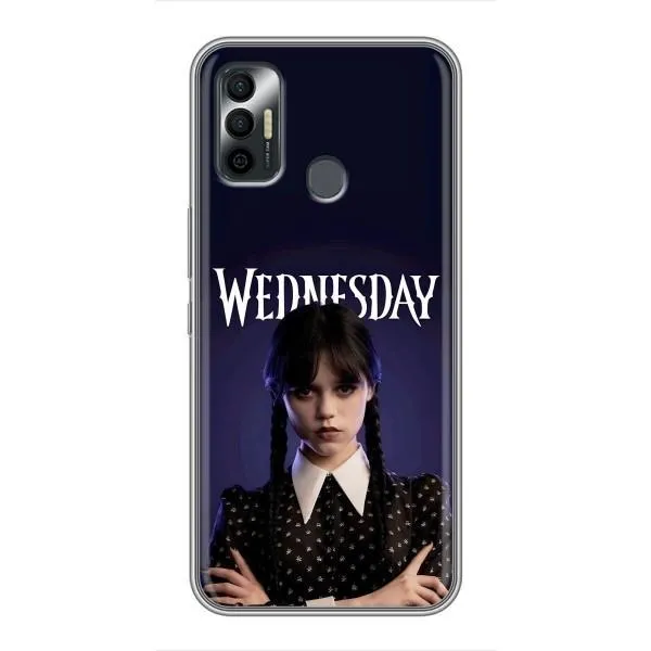 Чохол з принтом «Wednesday» для TECNO Spark 7 (KF6n)
