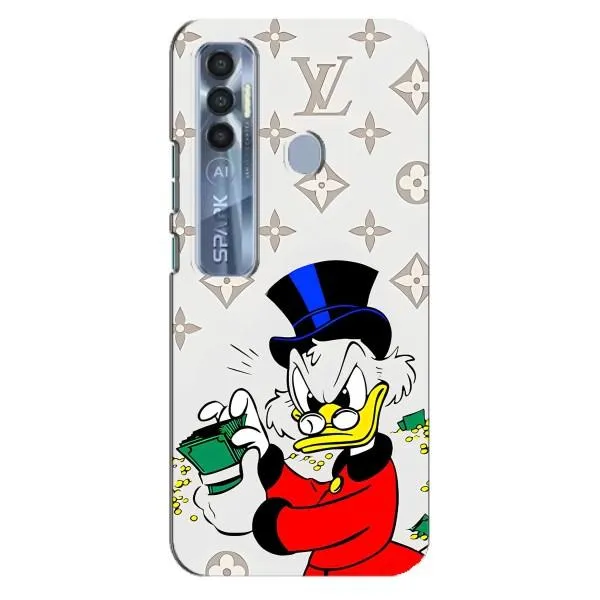 Чехол с принтом «Баксы Скрудж» для TECNO Spark 7 Pro