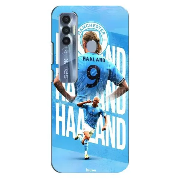 Чехол с принтом «Erling Haaland» для TECNO Spark 7 Pro
