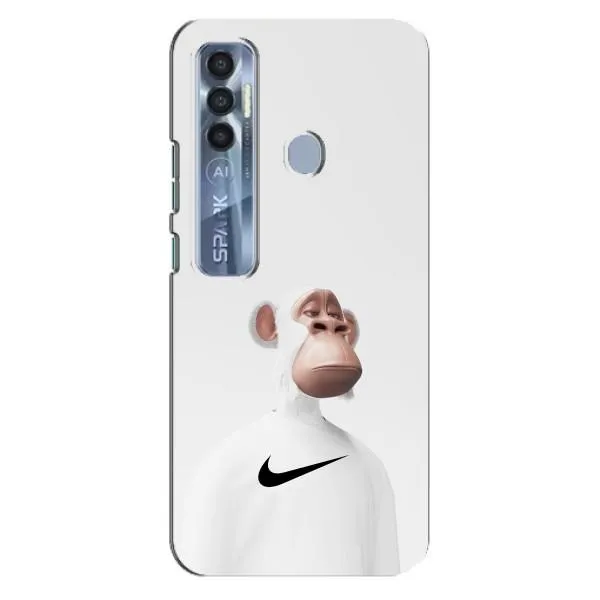 Чохол з принтом «мавпа NFT Nike» для TECNO Spark 7 Pro
