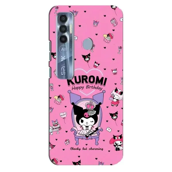 Чехол с принтом «KUROMI» для TECNO Spark 7 Pro