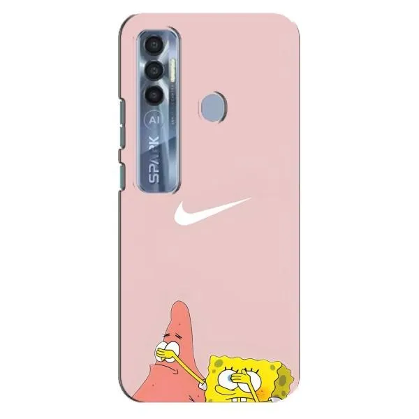 Чехол с принтом «Патрик и Губка» для TECNO Spark 7 Pro Чехол с принтом «Патрик и Губка» для TECNO Spark 7 Pro