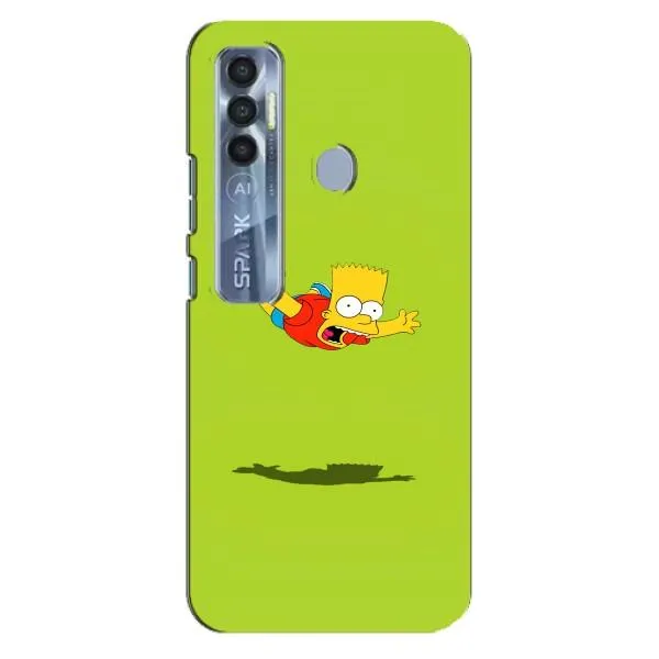 Чехол с принтом «Барт Симпсон» для TECNO Spark 7 Pro Чехол с принтом «Барт Симпсон» для TECNO Spark 7 Pro
