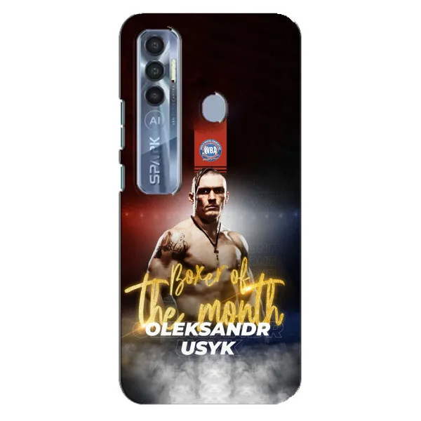Чехол с принтом «Olexandr Usyk» для TECNO Spark 7 Pro