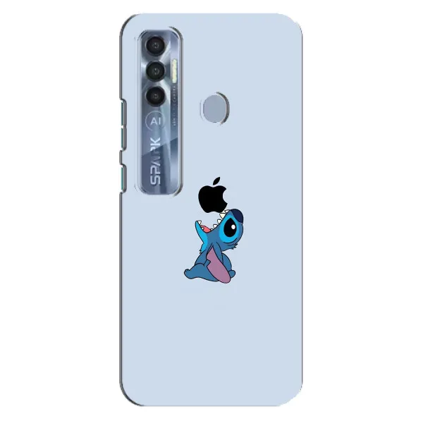 Чехол с принтом «Stitch apple» для TECNO Spark 7 Pro