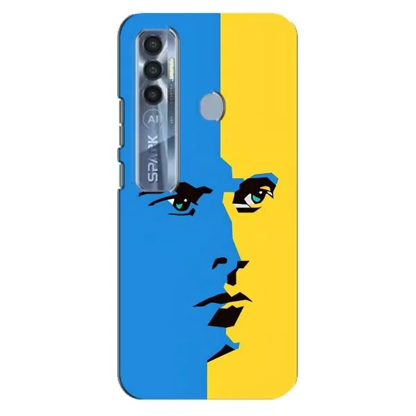 Чехол с принтом «Степан Бандера» для TECNO Spark 7 Pro