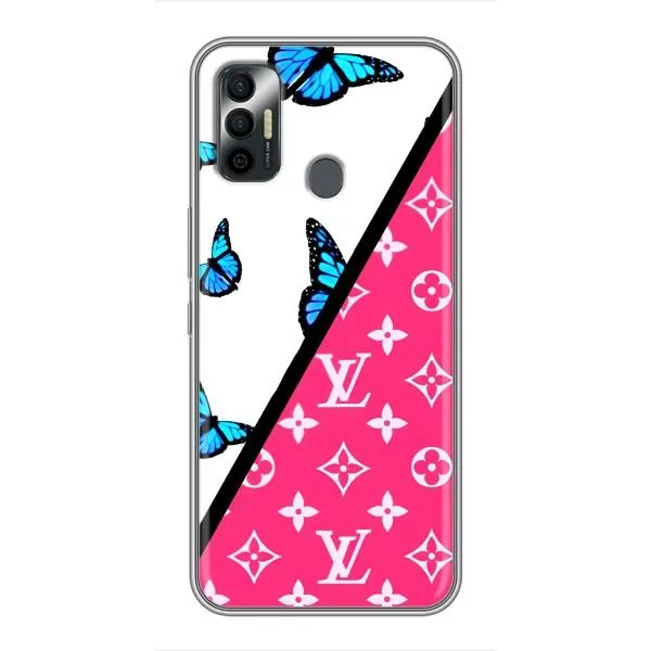 Чехол с принтом «Мода LV» для TECNO Spark 7P