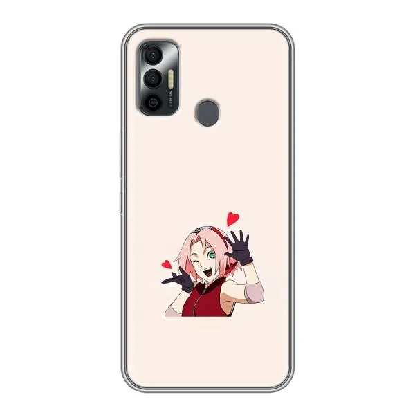 Чехол с принтом «Лайк Сакура» для TECNO Spark 7P
