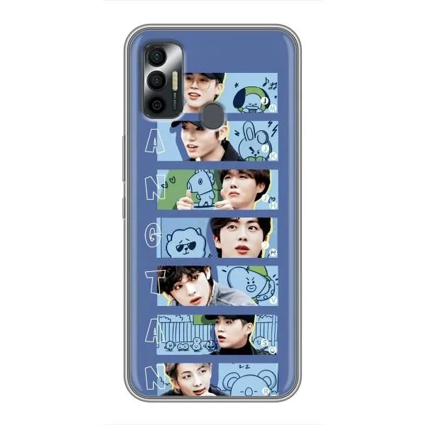 Чехол с принтом «Bangtan» для TECNO Spark 7P