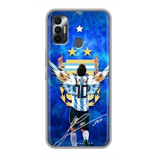 Чехол с принтом «Месси Аргентина» для TECNO Spark 7P Чехол с принтом «Месси Аргентина» для TECNO Spark 7P
