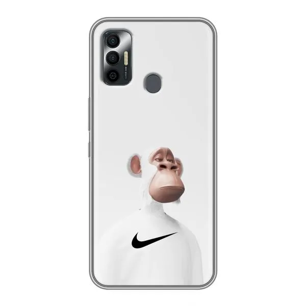 Чехол с принтом «обезьяна NFT Nike» для TECNO Spark 7P