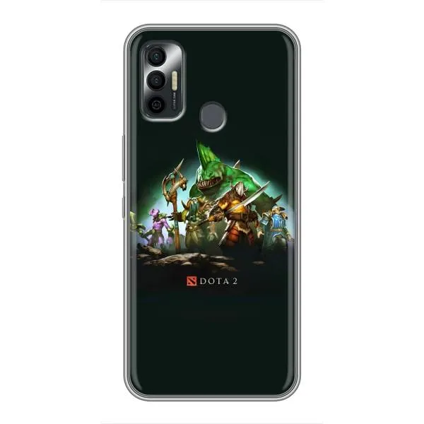 Чехол с принтом «DOTA 2» для TECNO Spark 7P