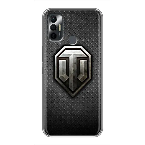 Чехол с принтом «Лого Tanks» для TECNO Spark 7P