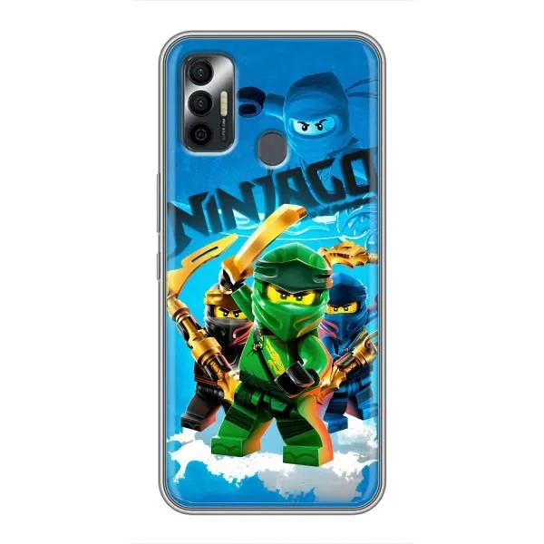 Чехол с принтом «Ninjago» для TECNO Spark 7P