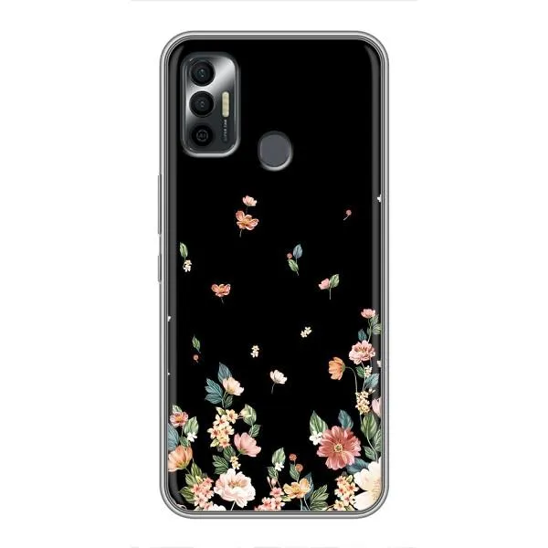 Чехол с принтом «Маленькие цветы» для TECNO Spark 7P