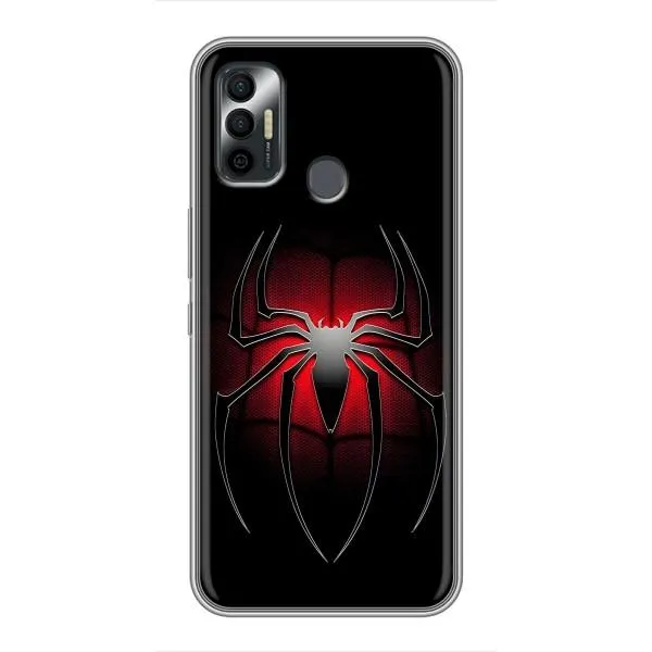 Чохол з принтом «Паук марвел» для TECNO Spark 7P